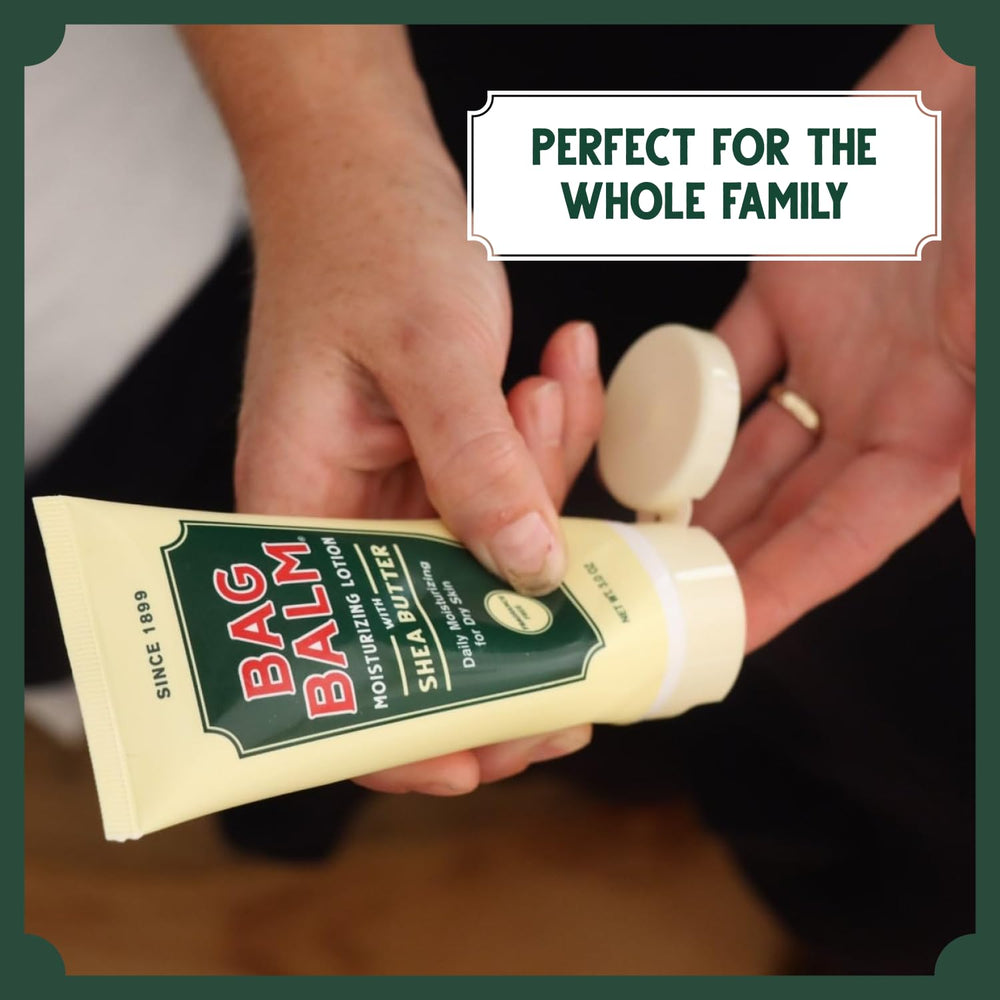 Bag Balm Vermont-made hand lotion, time-tested care.