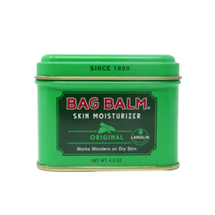 Bag Balm Original Skin Moisturizer tin shown for versatile full-body hydration