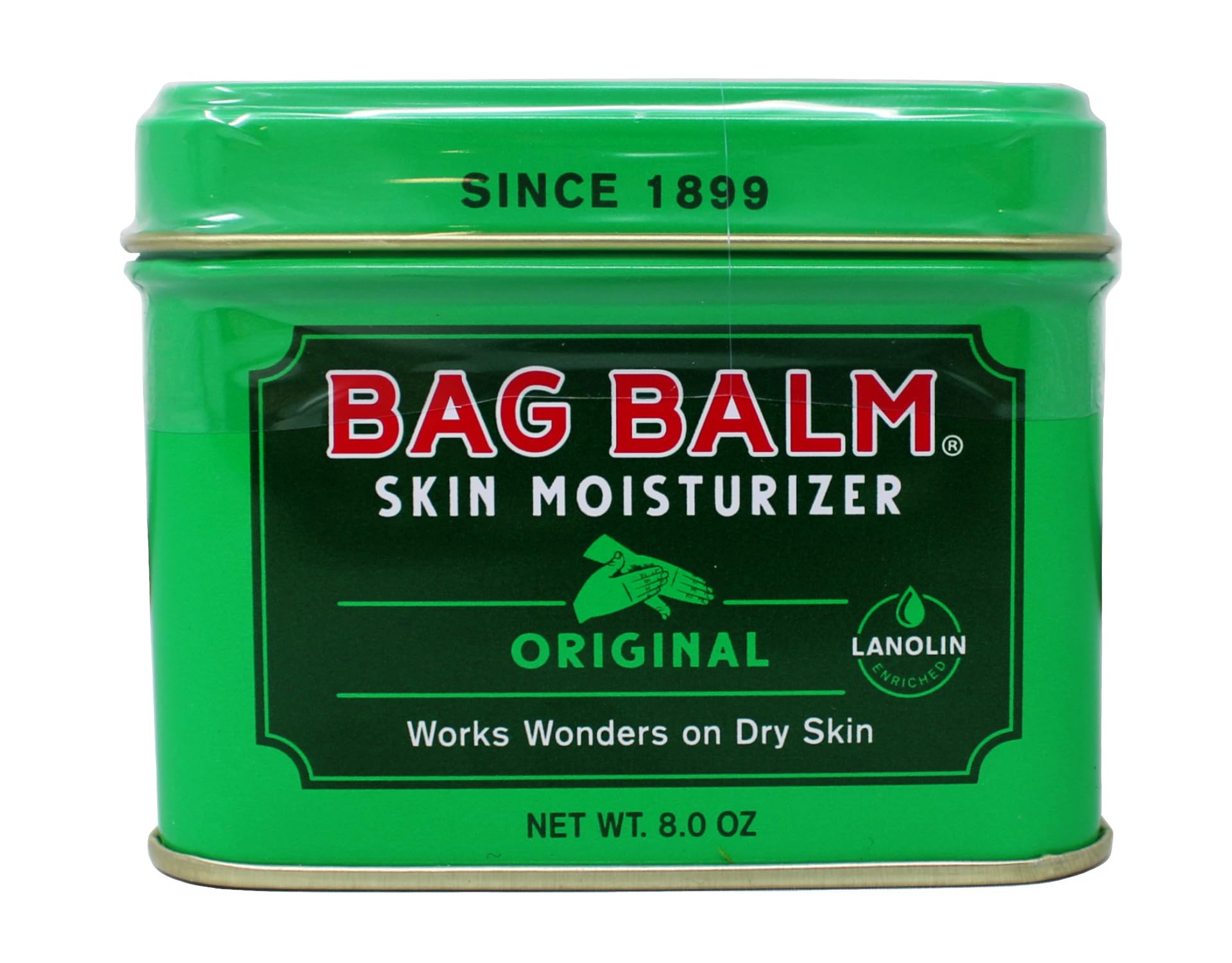 Bag Balm pack of five jars highlights value and versatility.