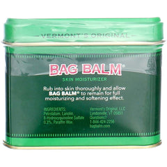 Bag Balm protecting chafed elbow skin with rich moisture and a soft feel