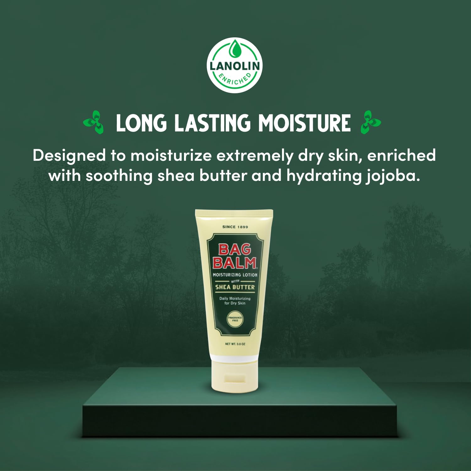 Bag Balm 3oz travel tube for on-the-go hand care.