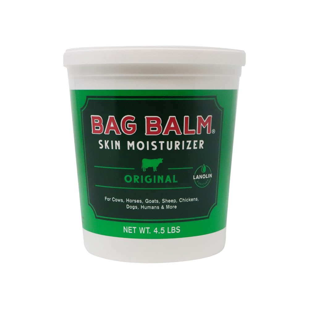 Bag Balm Vermont Original hand ointment in a 72oz pail for daily moisturization.