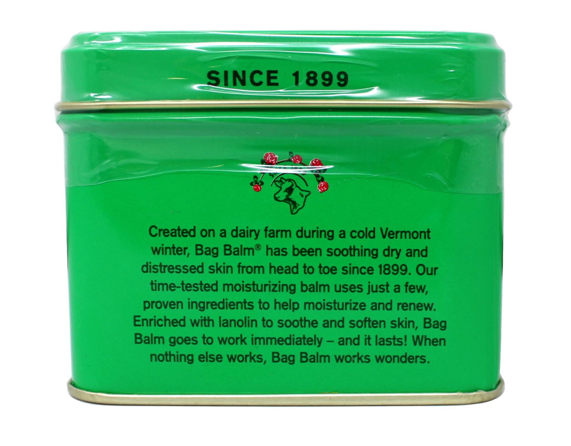 Bag Balm winter weather care on exposed skin during outdoor tasks.