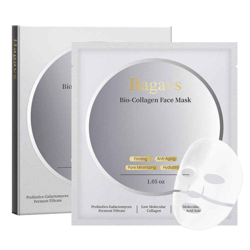 Bagavs Collagen Face Mask for overnight hydration and nourishment.