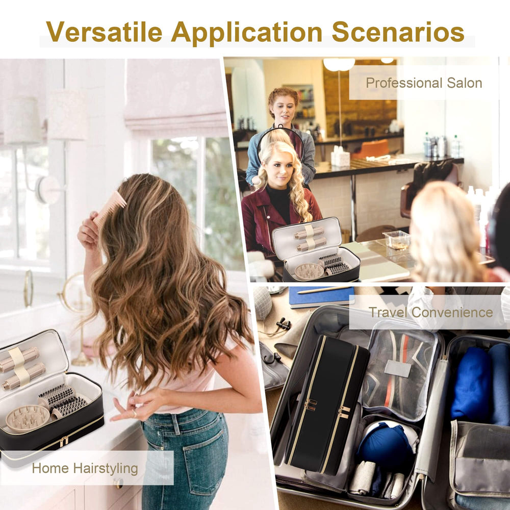 BAGCRAZY Dyson Airwrap travel case gift-ready packaging ideal for beauty lovers.