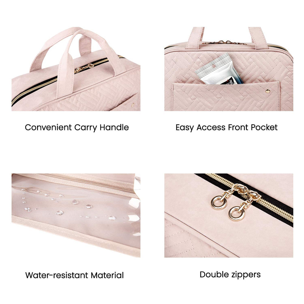 BAGSMART padded design maintains bag shape and protects belongings.