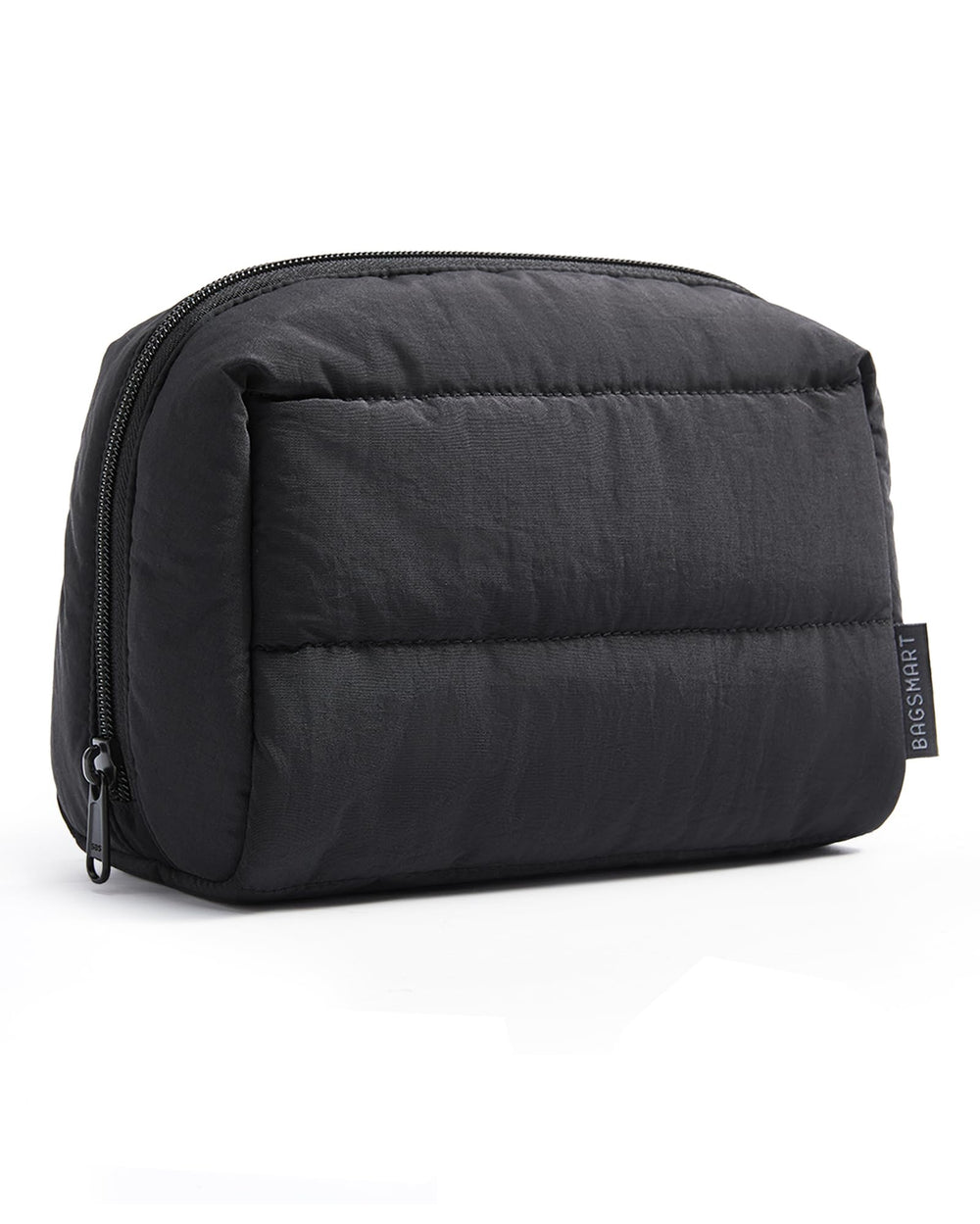 BAGSMART travel makeup bag wide opening for quick item access