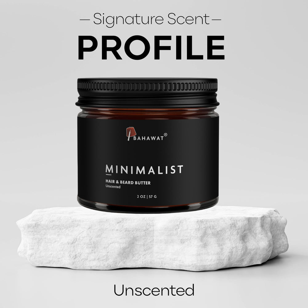 BAHAWAT natural ingredients blend — nourishing beard hair with vitamins and antioxidants.