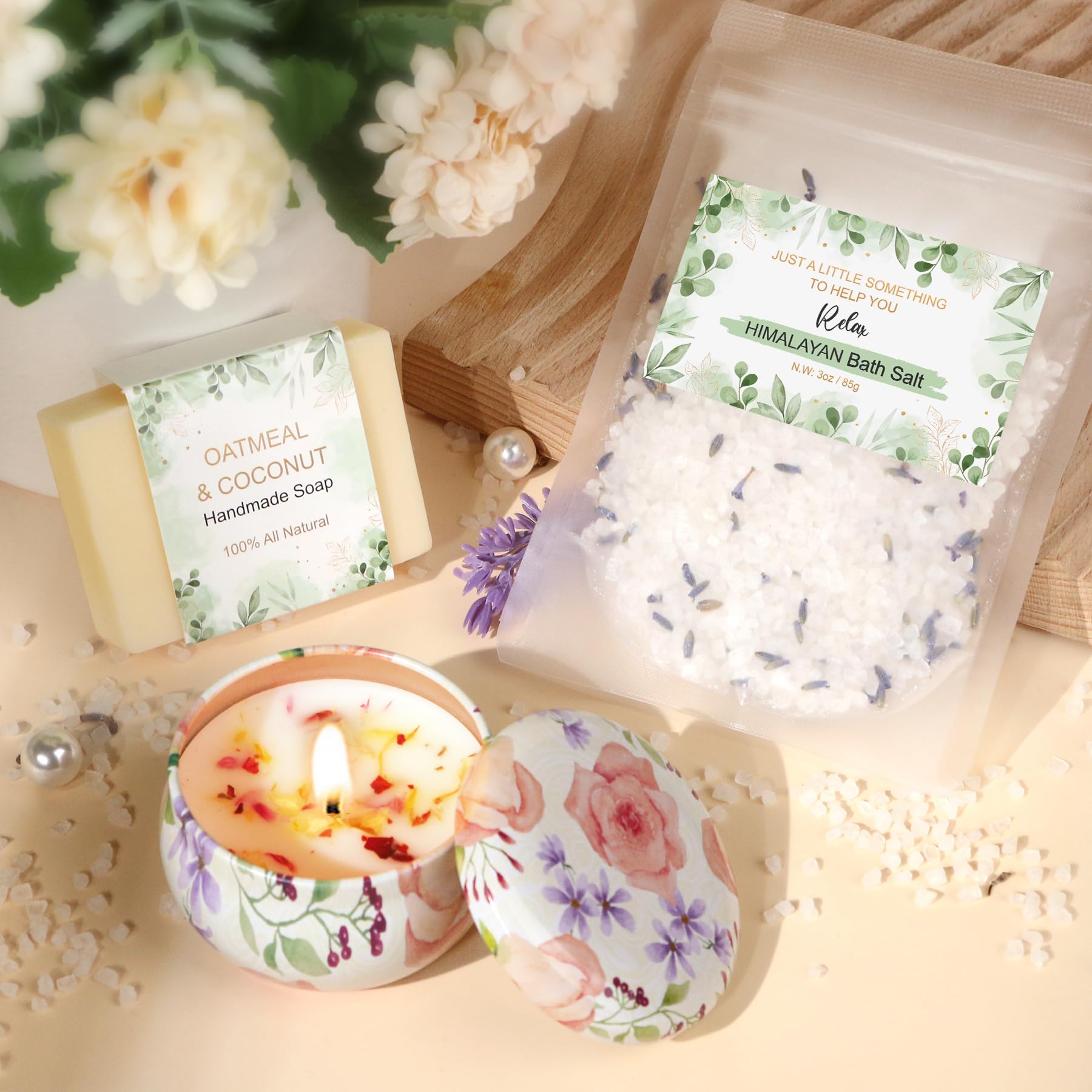 Baicai oatmeal soap offers gentle cleansing
