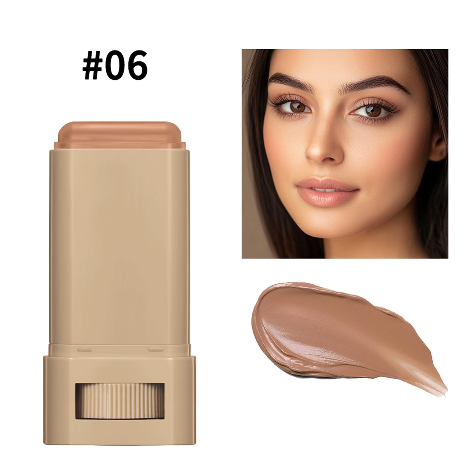 BAISEN DIARY Beauty Balm stick twist-up allows easy application.