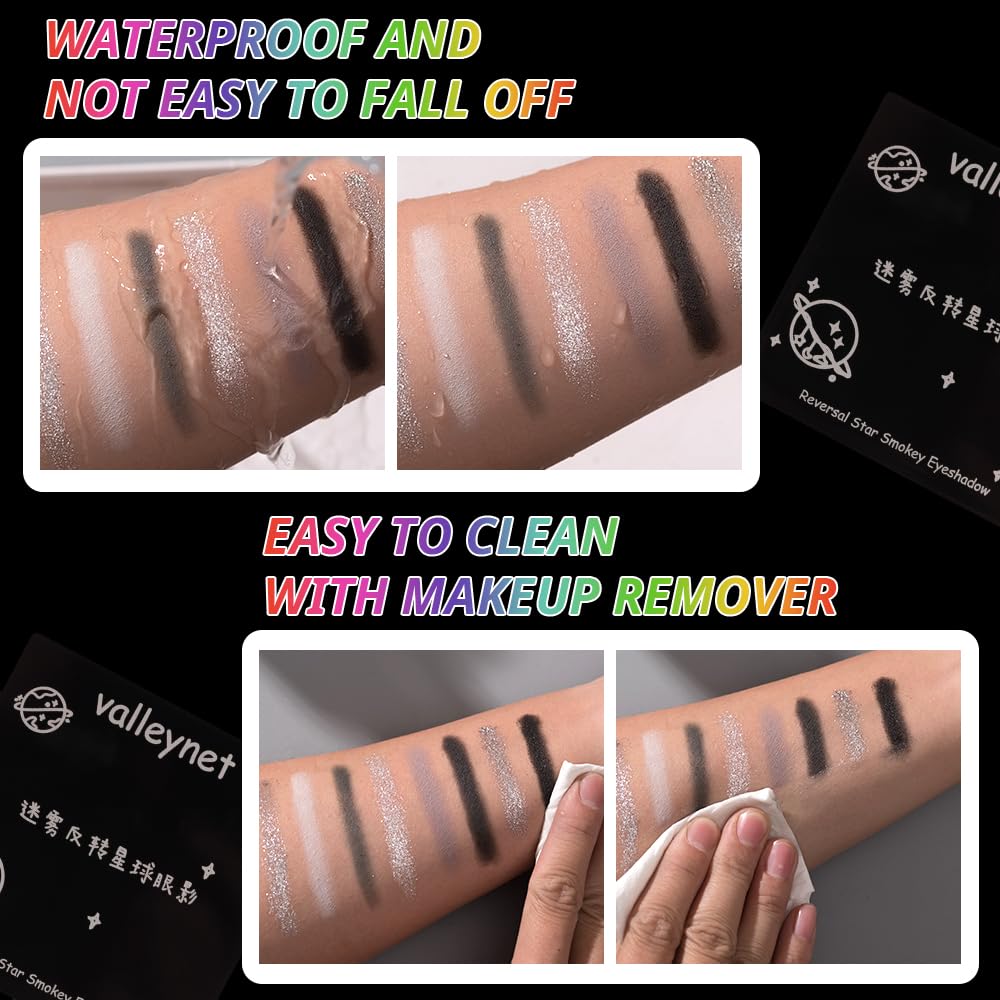 BAISEN DIARY Eyeshadow application with brush demonstrates smooth, buildable color