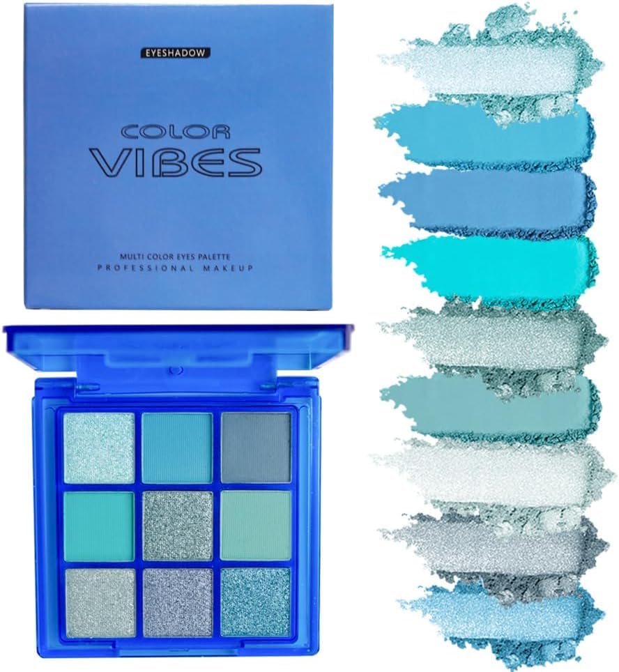 BAISEN DIARY shades: matte, shimmer, glitter finishes