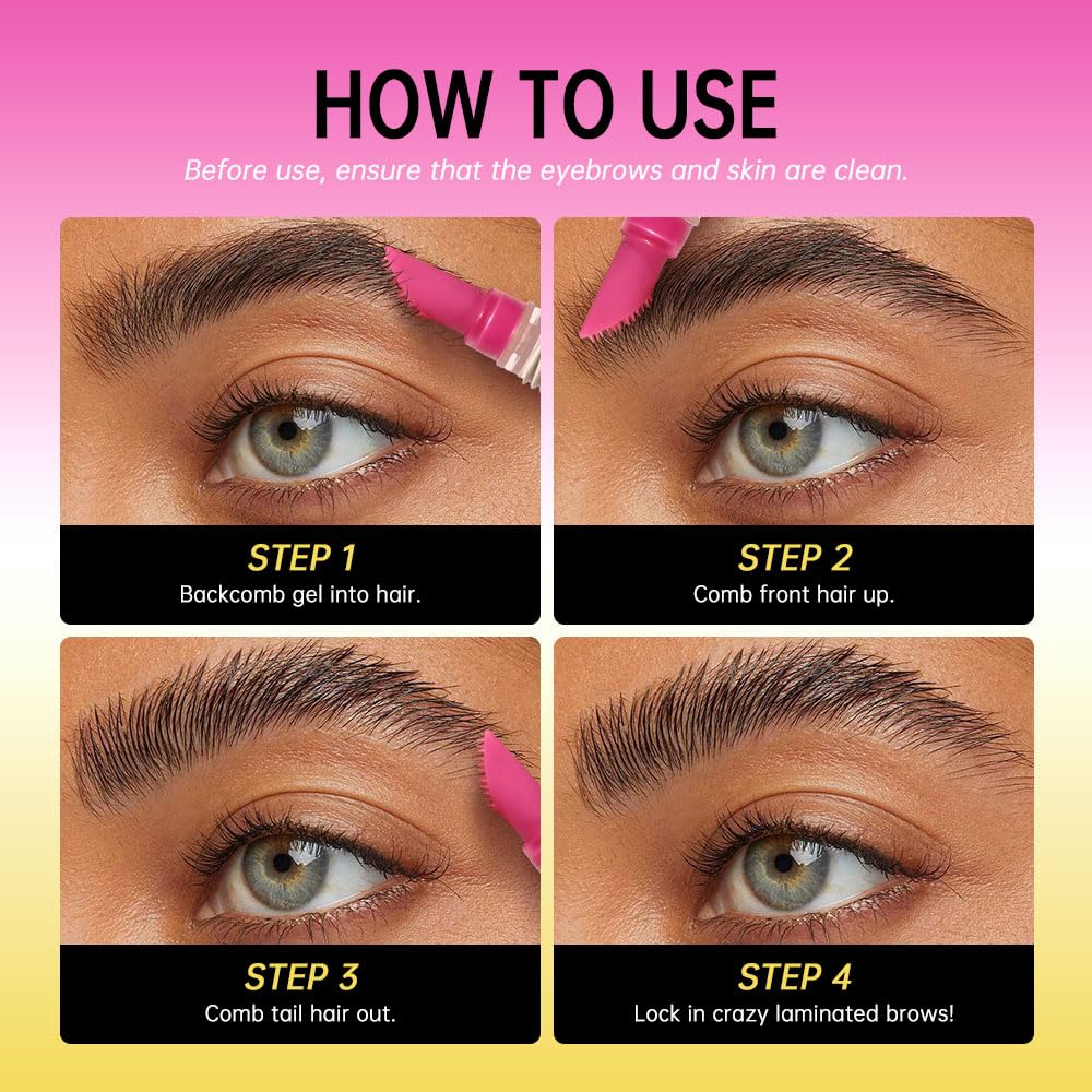 BAISEN DIARY Long wear brow gel suited for all-day use