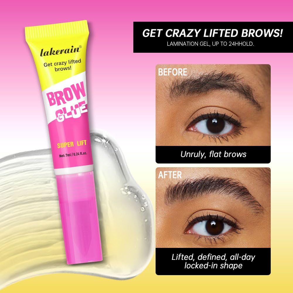 BAISEN DIARY Waterproof and sweatproof brow gel in action