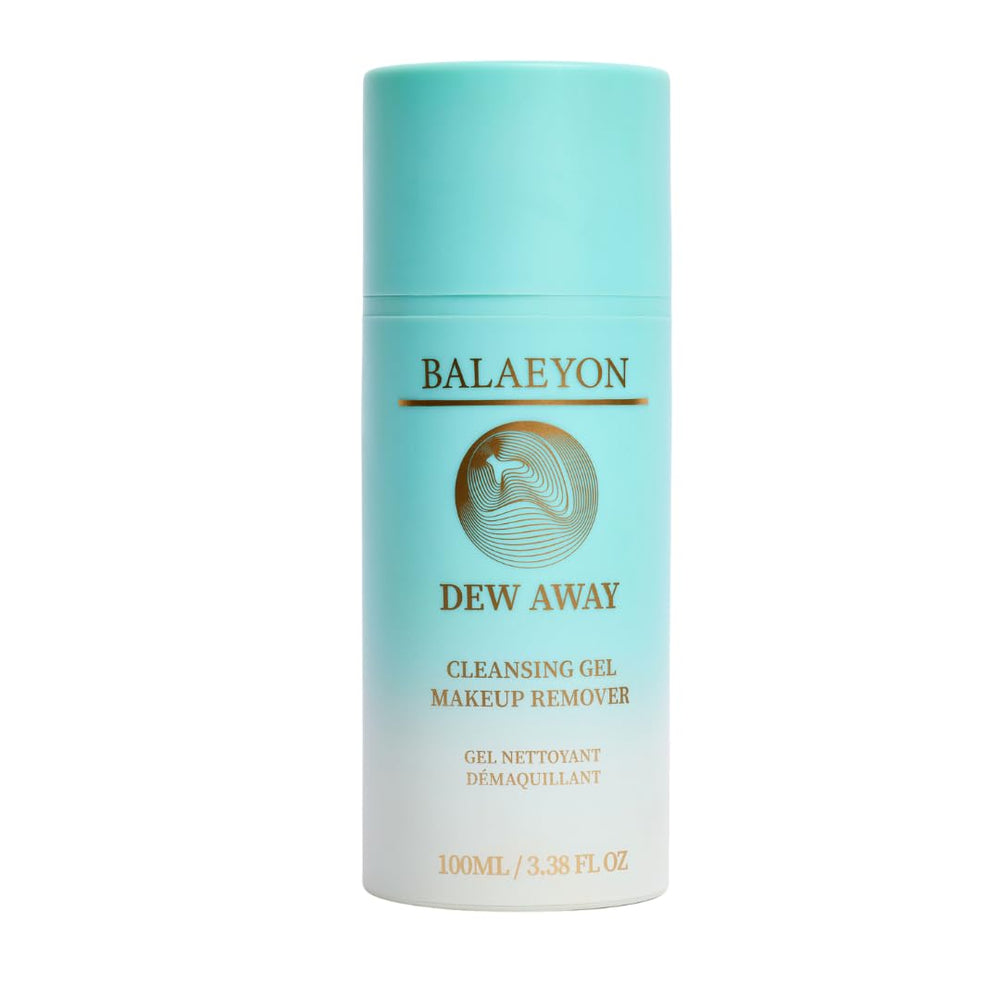 Balaeyon cleansing gel remover bottle with pump for gentle oil-based cleansing and hydration.