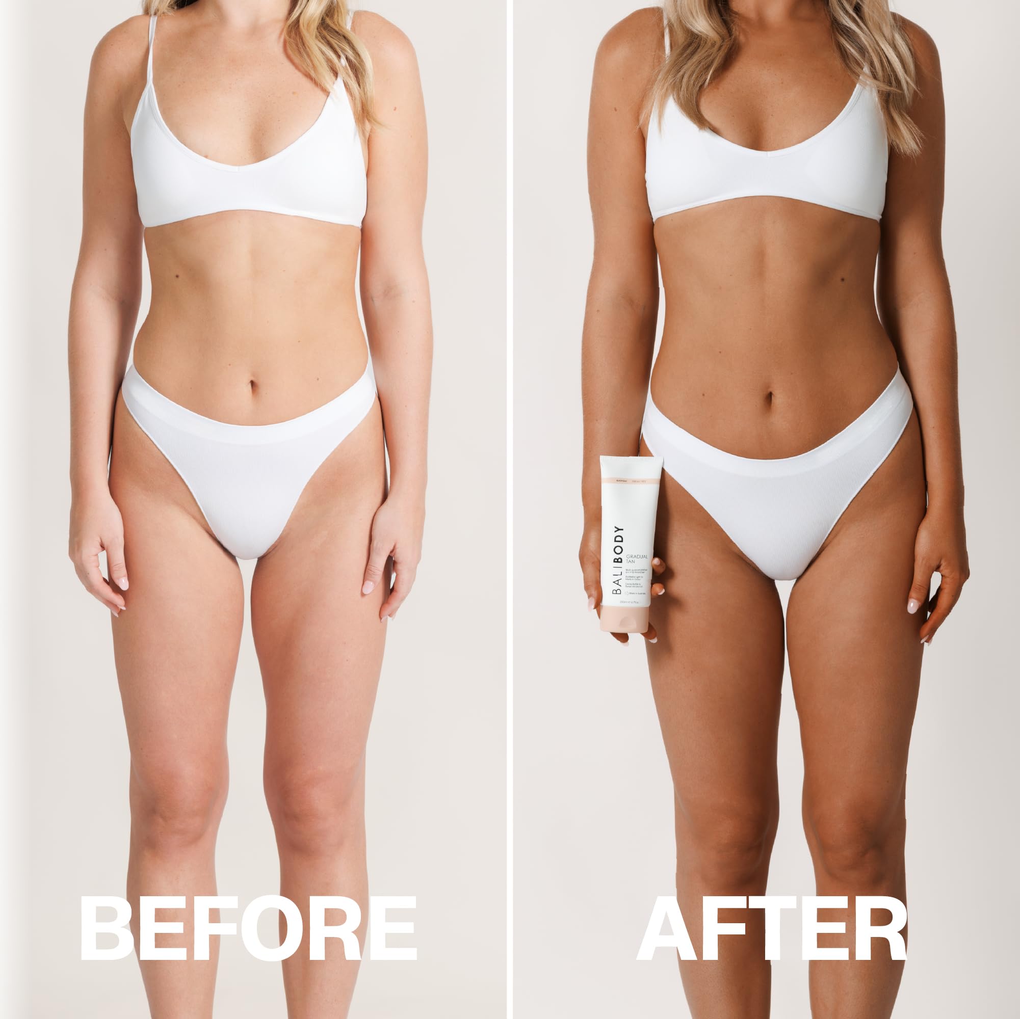 BALI BODY Gradual Tan close-up texture highlighting fast absorption
