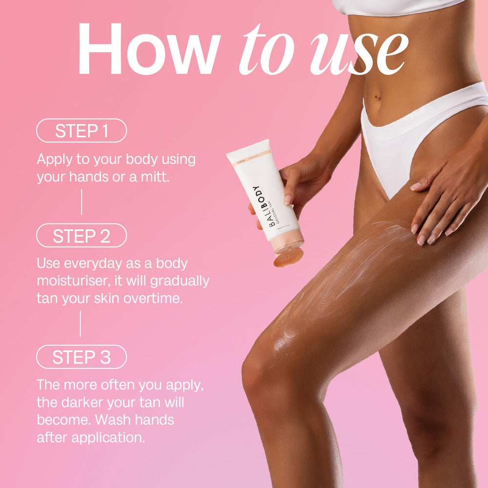 BALI BODY Gradual Tan vegan cruelty-free Melbourne-made product