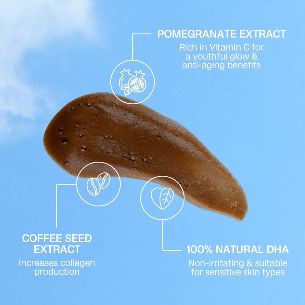 Bali Body Ultra Dark Self Tanner Mousse foam close-up ready for easy application.