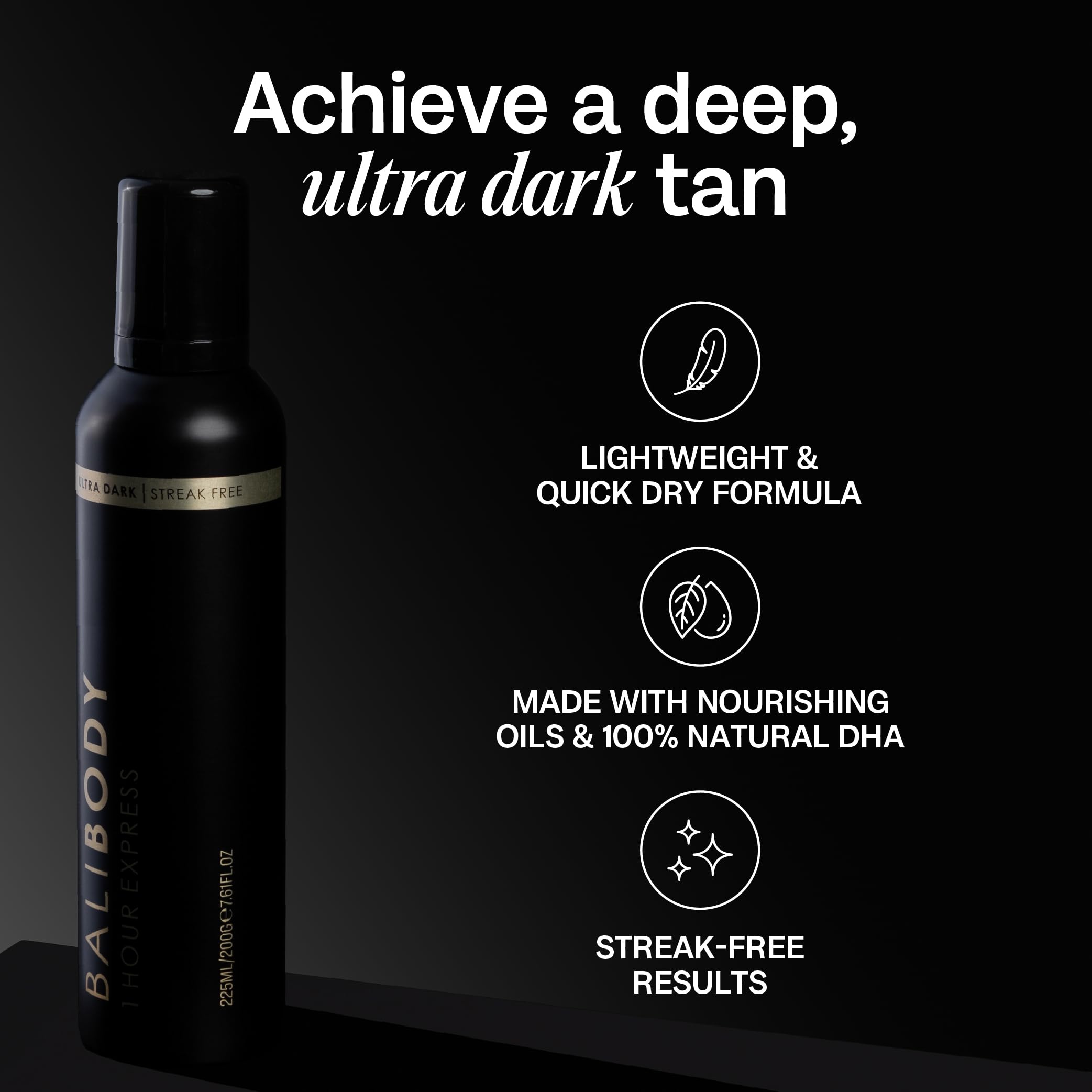 Bali Body nourishing oils contributing to hydrated skin during tan.