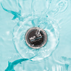 Solid cologne being applied to skin for all-day freshness and comfort.