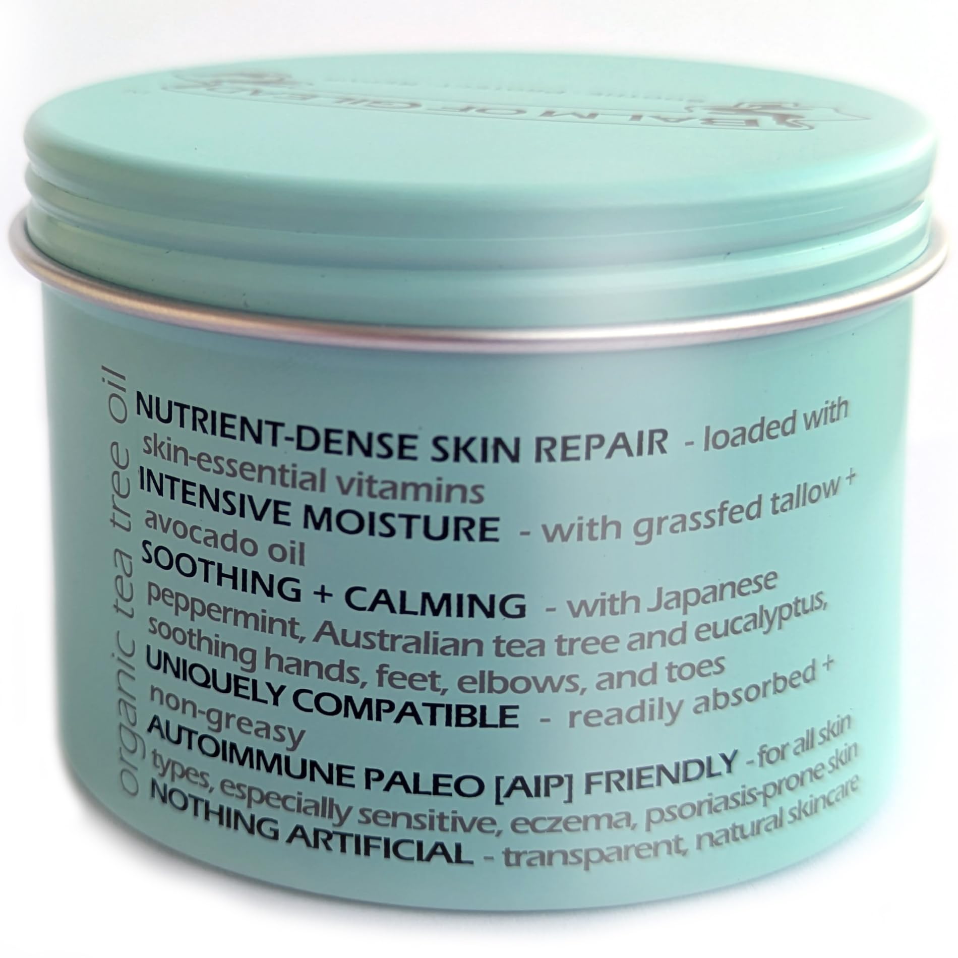 BALM OF GILEAD foot cream on feet to soften rough skin