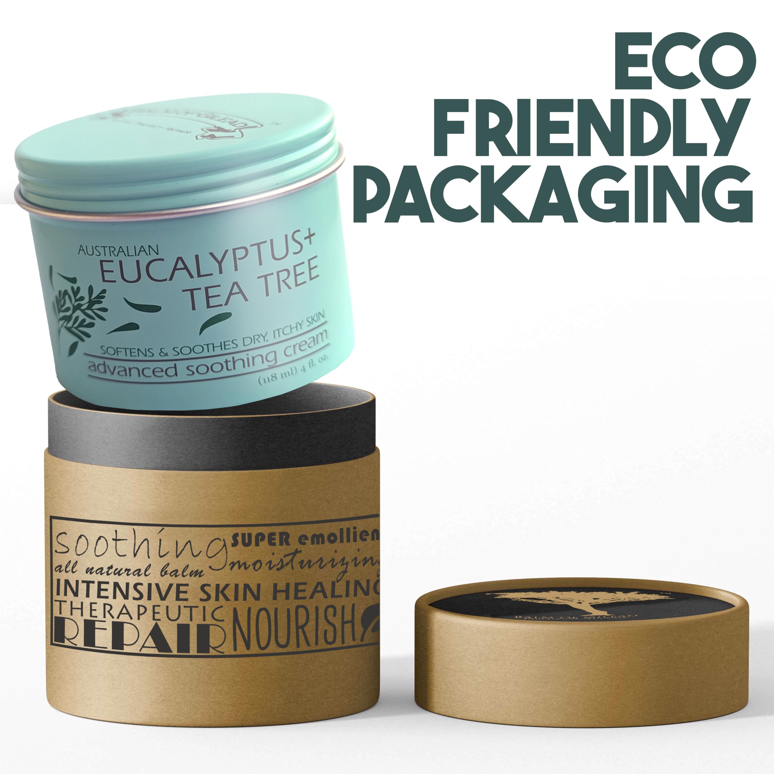 BALM OF GILEAD texture showing quick-absorbing hydration for feet