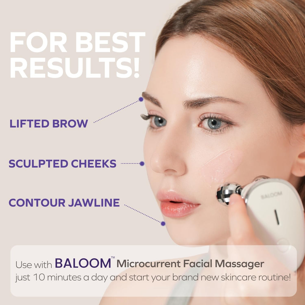 Skin after use appears hydrated with a subtle radiance.
