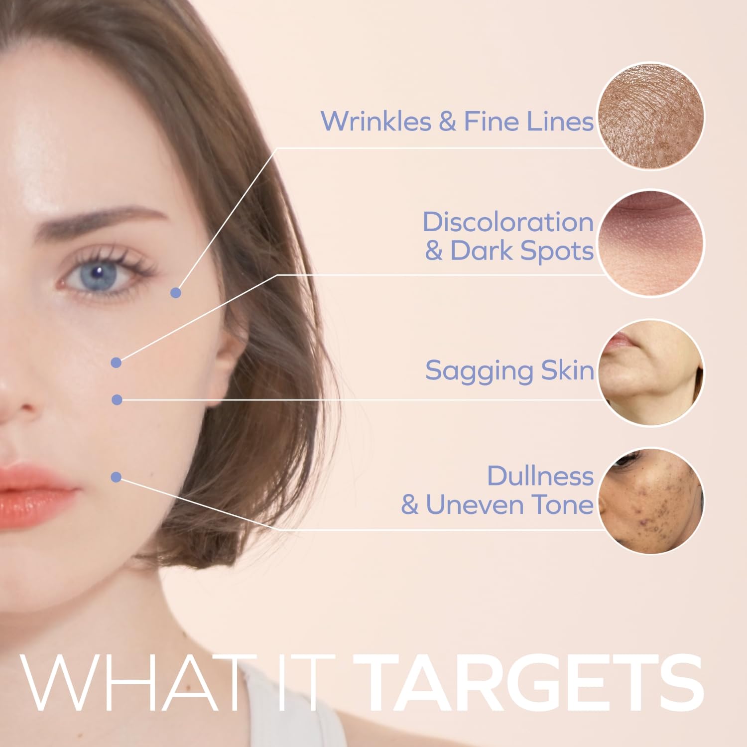 BALOOM ingredients list featuring hyaluronic acid and niacinamide for hydration.