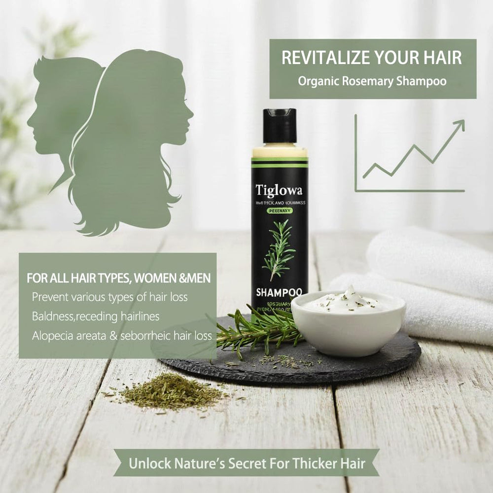 BALPPRD Tiglowa Rosemary Shampoo ideal for daily use by women and men.