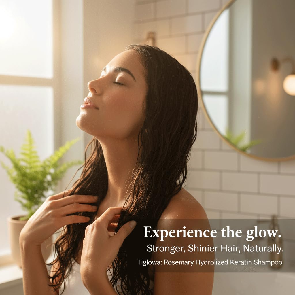 BALPPRD Tiglowa Rosemary Shampoo packaging highlights natural rosemary extract.
