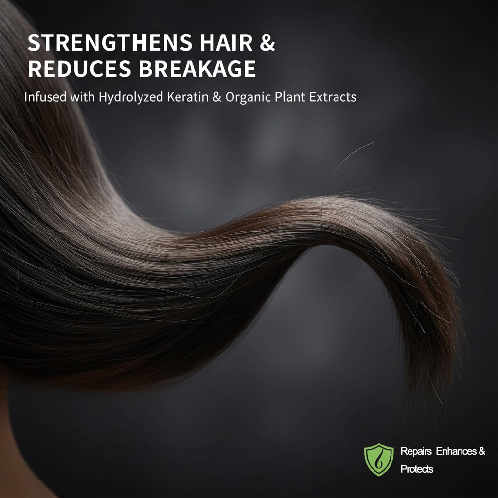 BALPPRD Tiglowa Rosemary Shampoo ingredients highlight hydrolyzed keratin for strengthened hair.