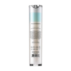 Balshi Rejuvenate Growth Factor Cream texture close-up showing radiant, even-toned skin.