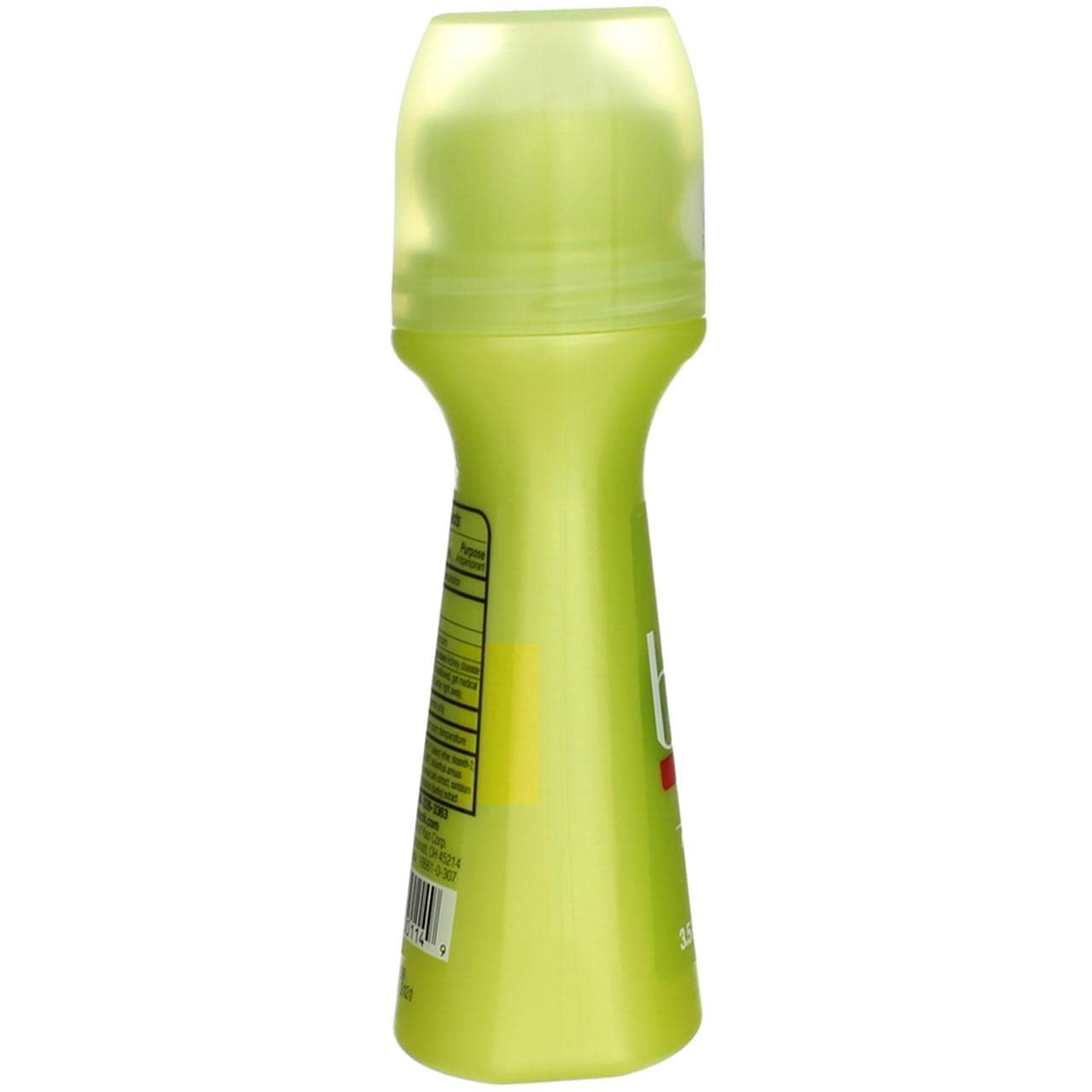 Ban Deodorant roll-on label close-up shows scent options