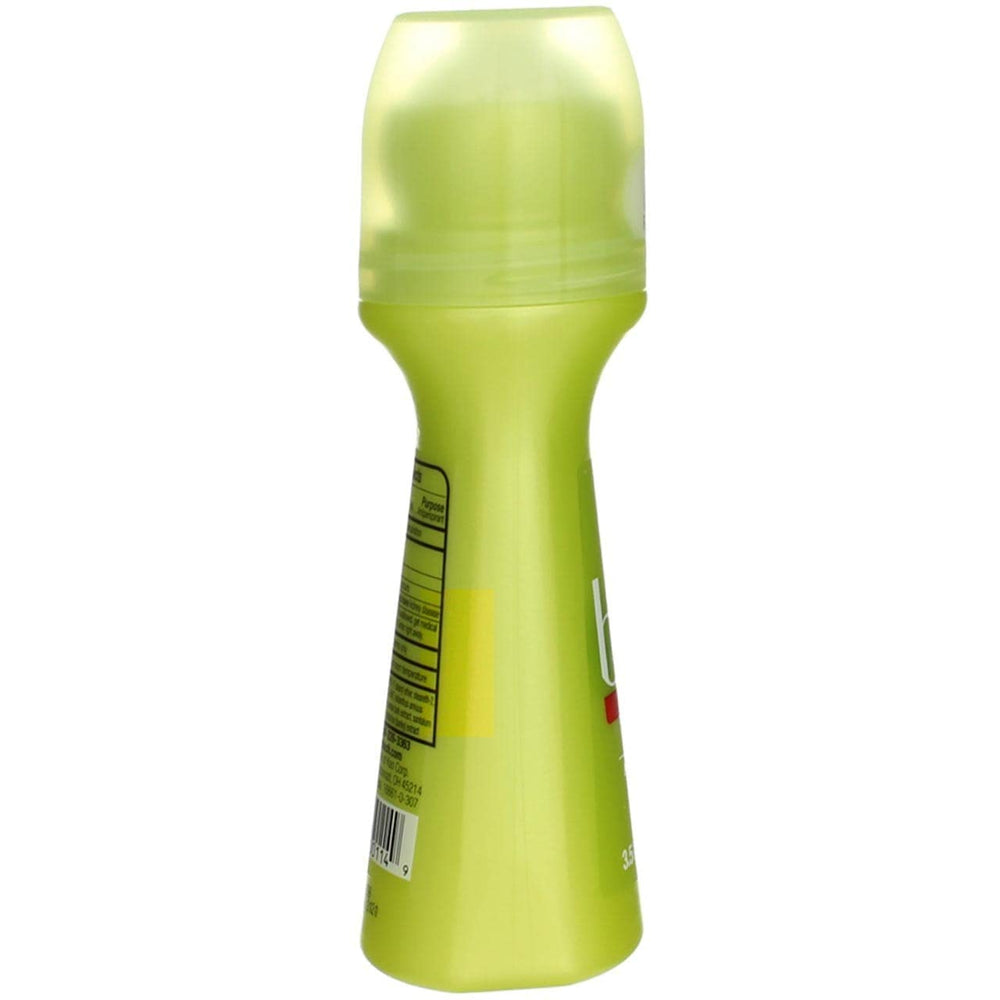 Ban Deodorant roll-on label close-up shows scent options