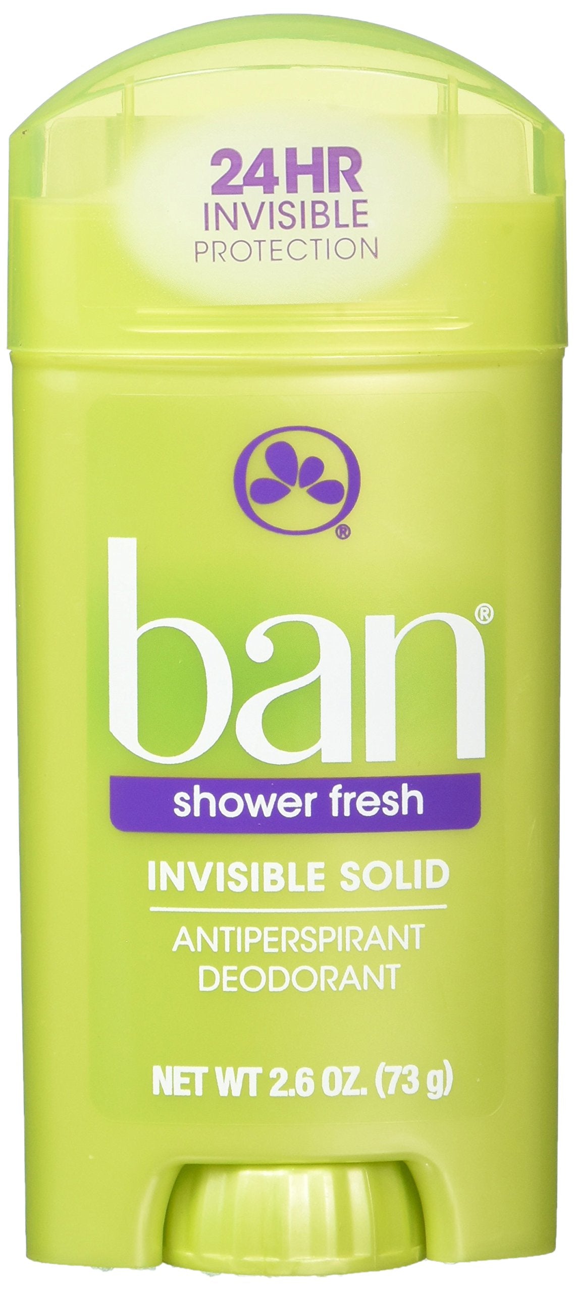 Ban Inv SLD Shower Fresh packaging shown for four-pack convenience.