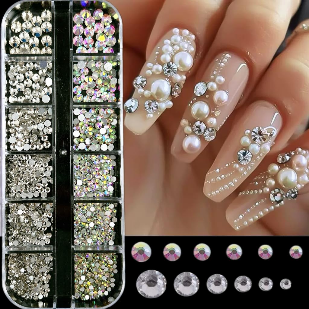 BANA ART caviar beads provide subtle texture for nail art accents