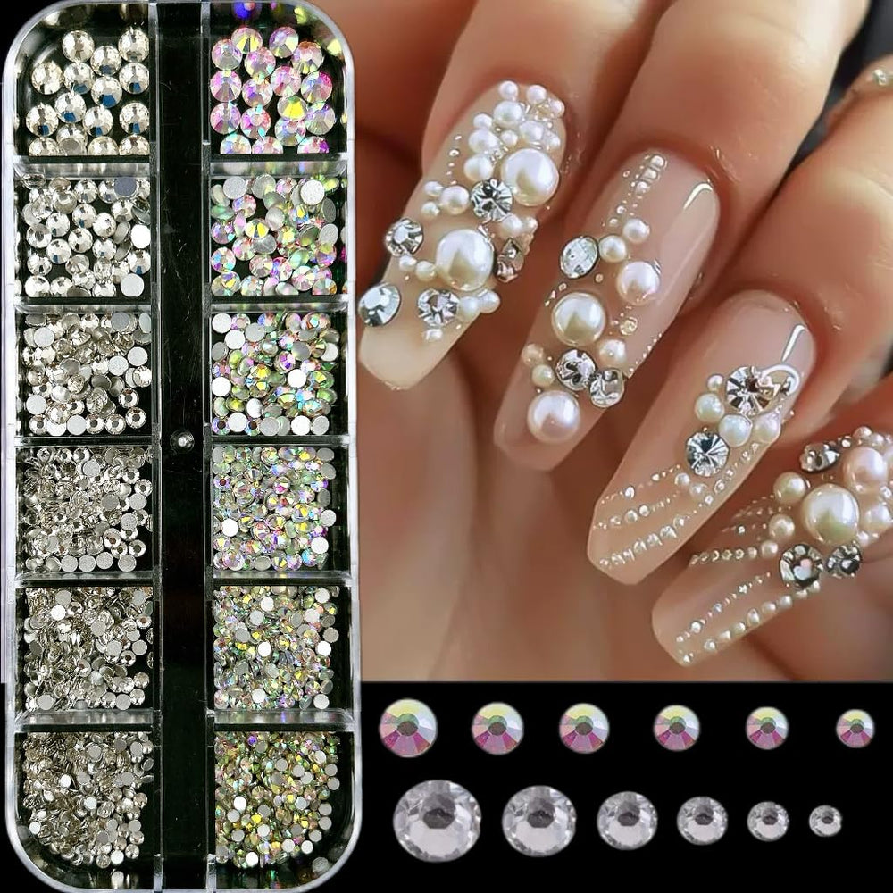 BANA ART caviar beads provide subtle texture for nail art accents