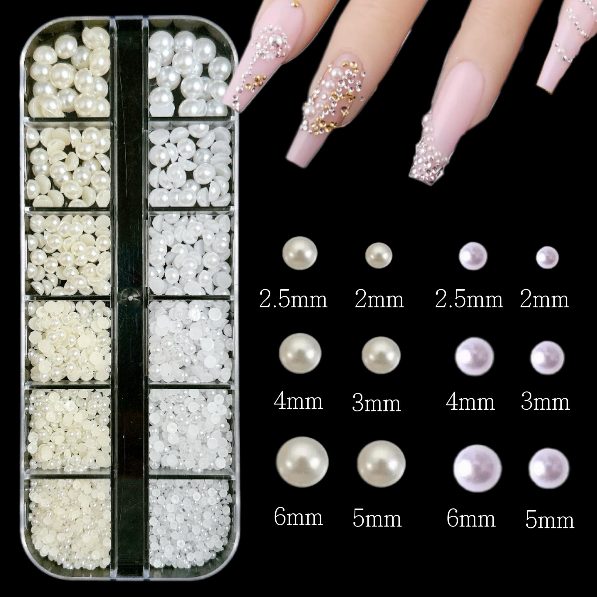 BANA ART box 4 highlights silver rhinestones and crystals for radiant shine