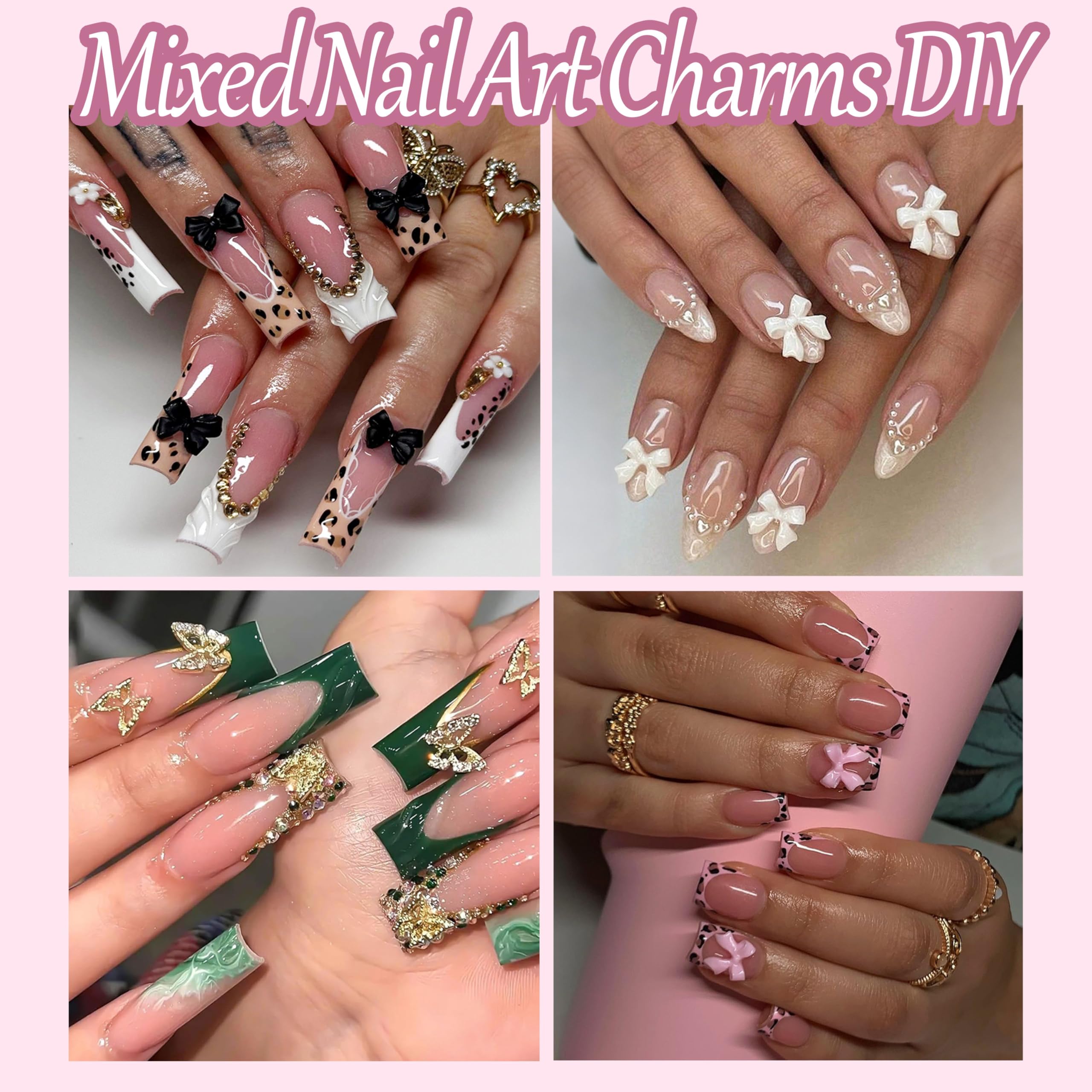 Bana Art varied nail charms collection for easy DIY designs.