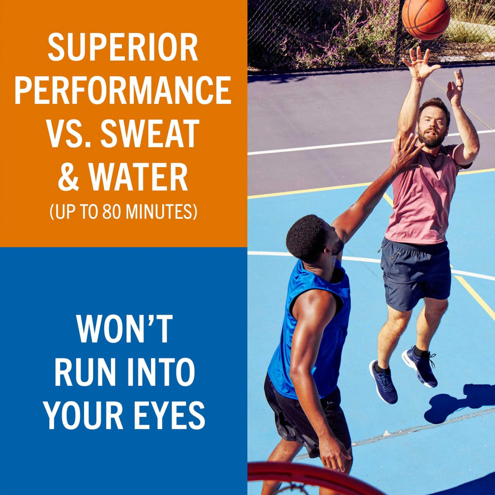 12-hour hydration concept illustrated with Banana Boat packaging and hydration cues.