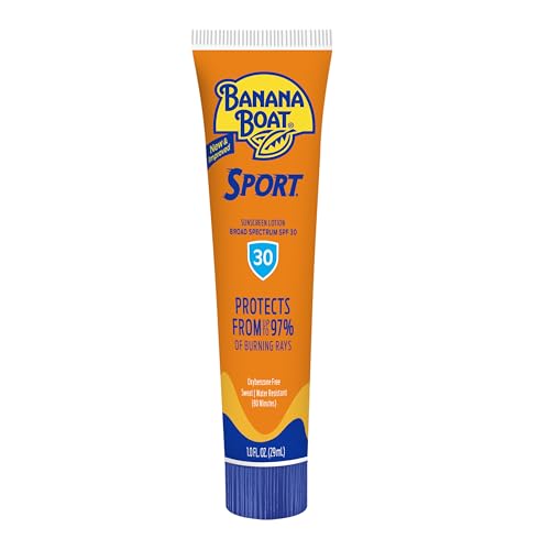 Banana Boat Sport Ultra SPF30 label detail for quick identification