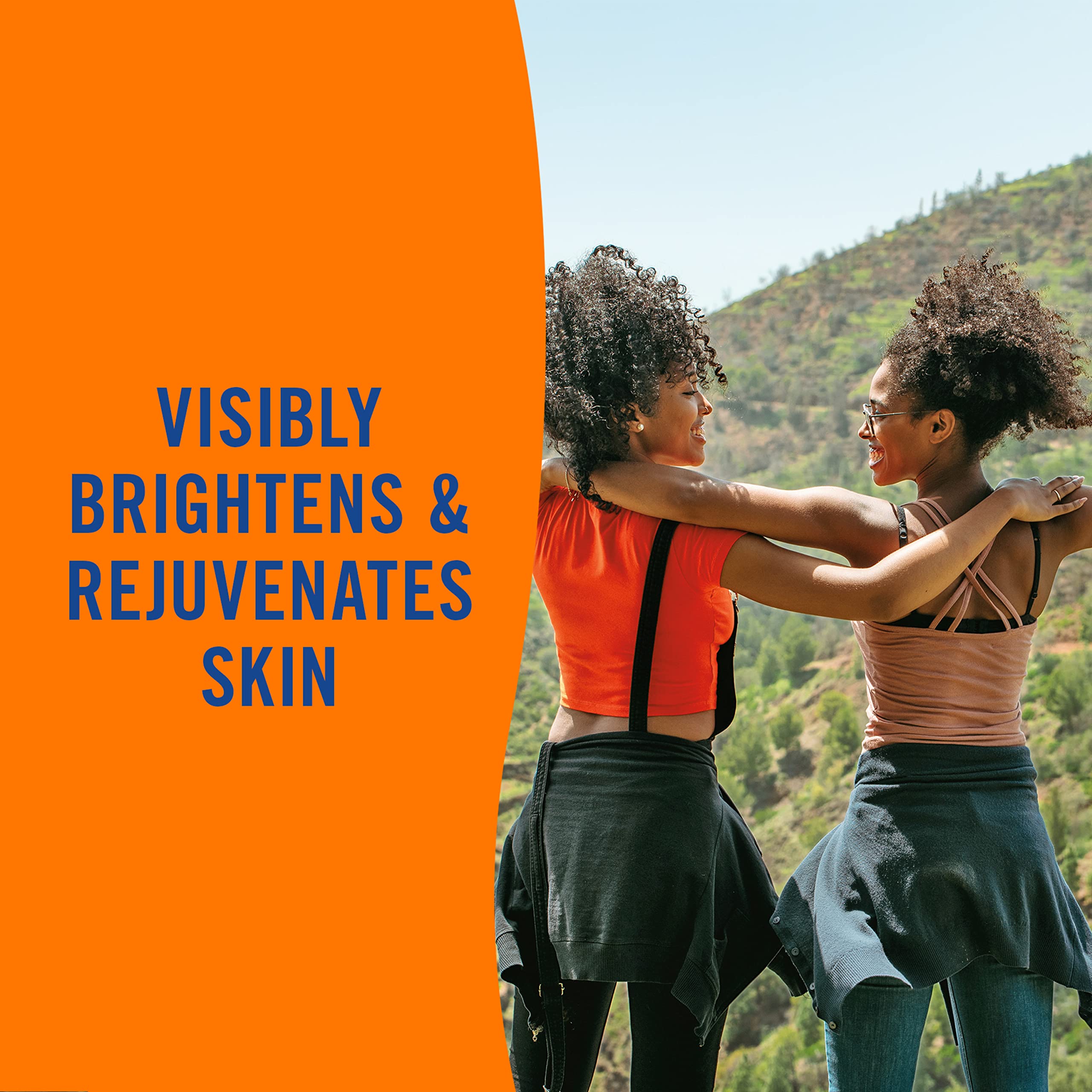 Banana Boat sunscreen applied under makeup for a smooth base.