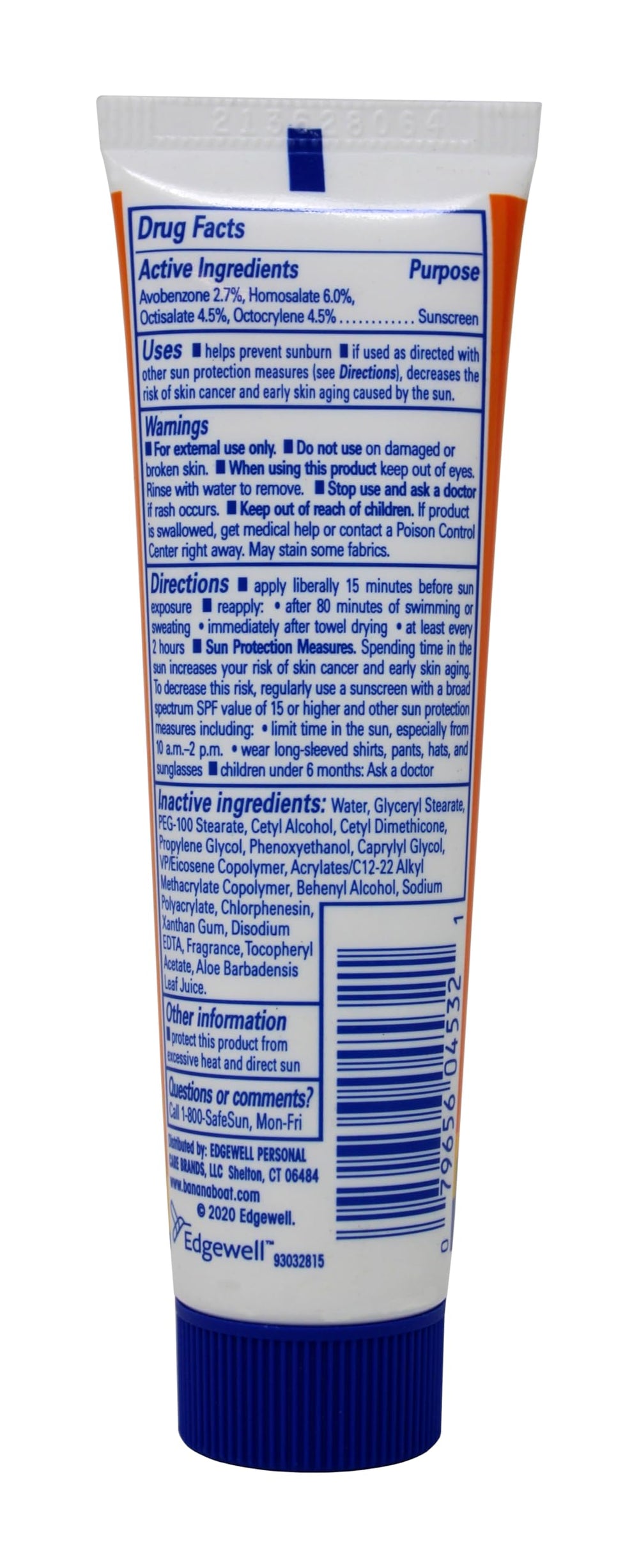 Banana Boat Sport 4-pack packaging supports multiple outdoor plans.