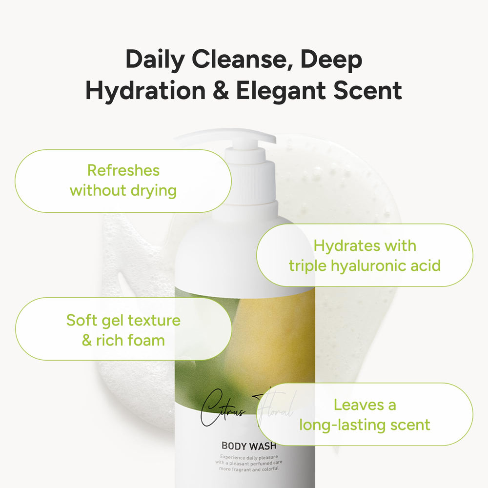 BANANAL Citrus Floral fragrance provides a refreshing, uplifting shower experience.