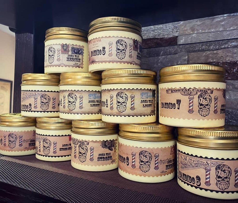 Bandido Aqua Wax 7 hair-definition capability for structured looks.