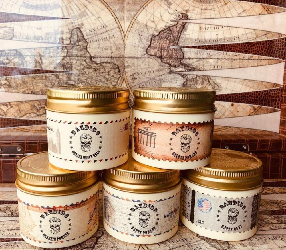 Bandido Aqua Wax 7 travel-jar ideal for on-the-go styling.