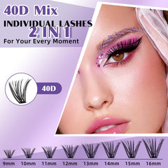 Band Qaugen bond and seal for lash extension finish