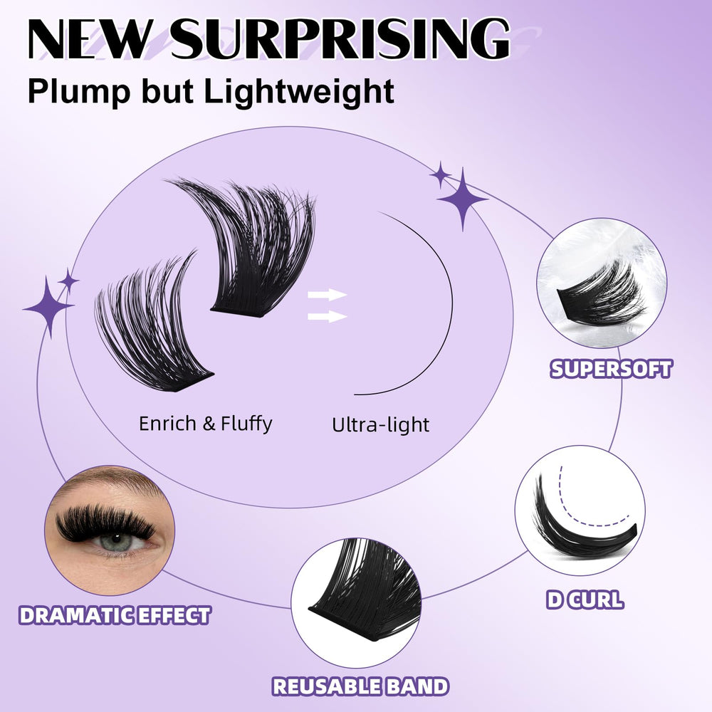 B&Qaugen DIY lashes ideal for at-home salon-like results.