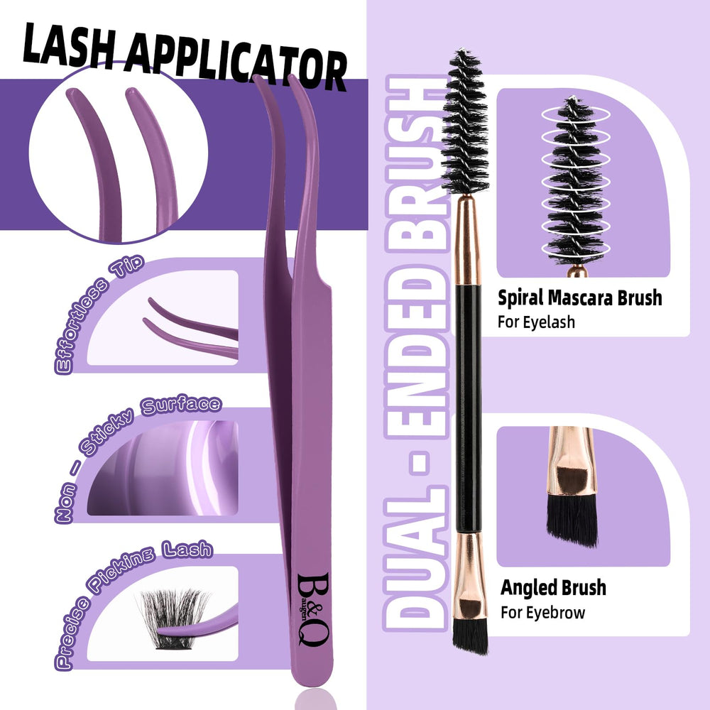 BandQaugen double ended brush for blending and finishing.