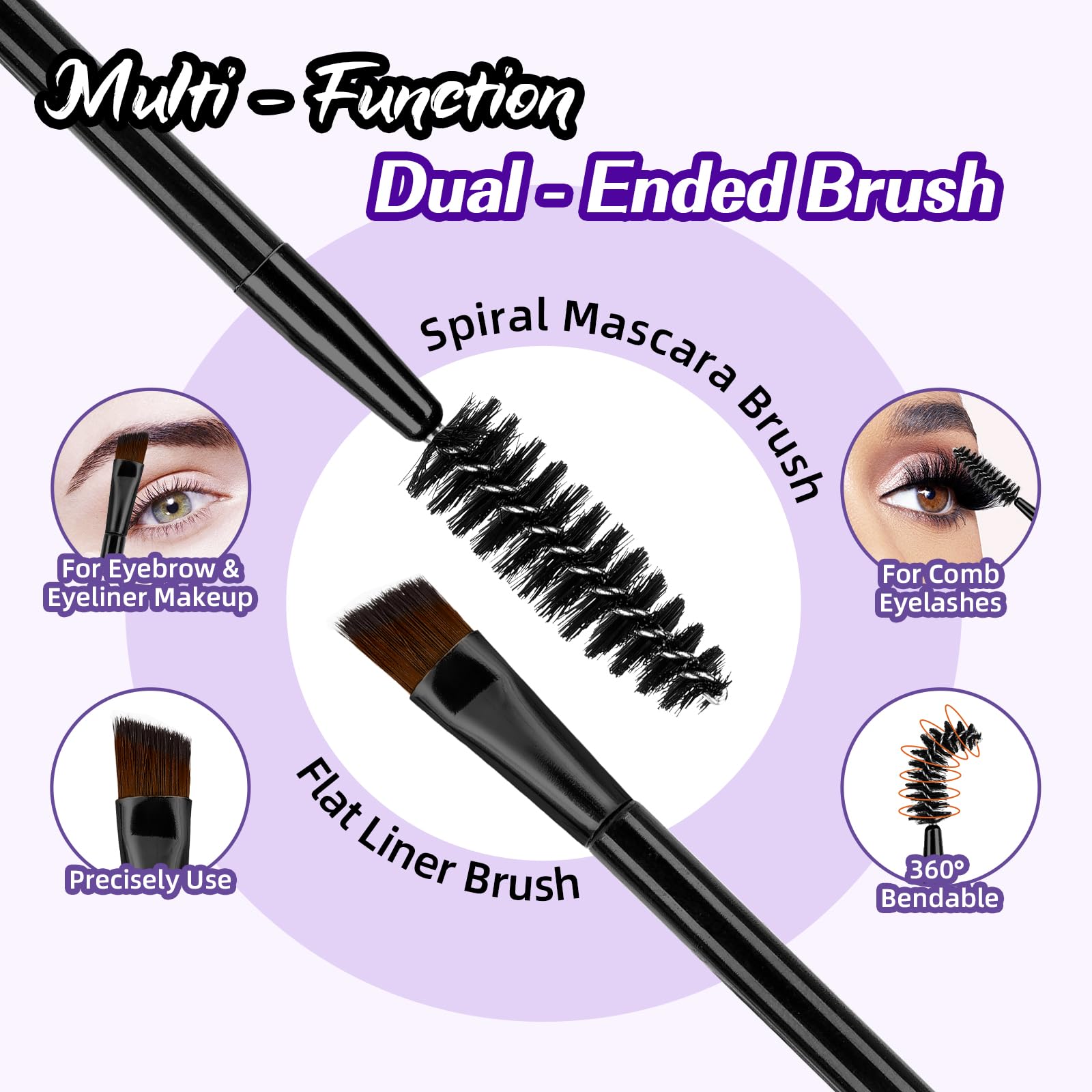 B&Qaugen fluffy lash clusters kit 200D lash remover included for easy cleanup
